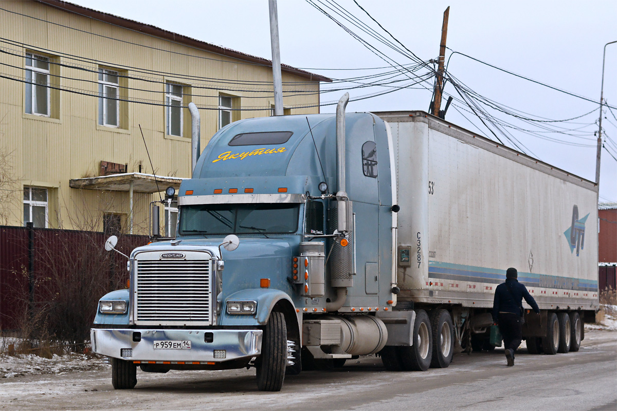 Саха (Якутия), № Р 959 ЕМ 14 — Freightliner FLD 132 Classic XL