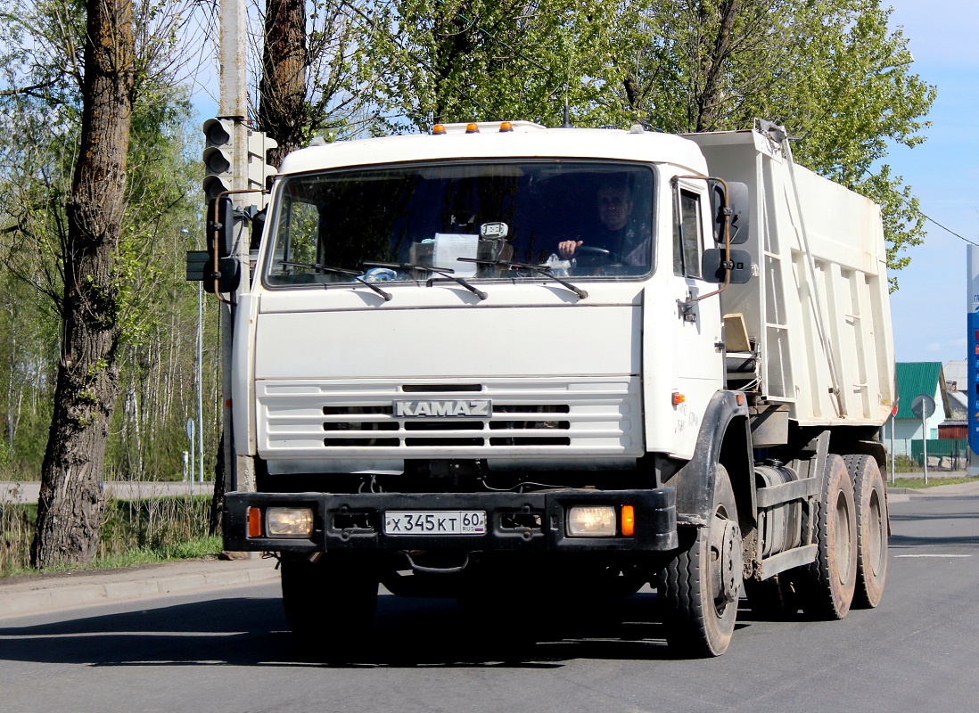 Псковская область, № Х 345 КТ 60 — КамАЗ-65115-15 [65115R]