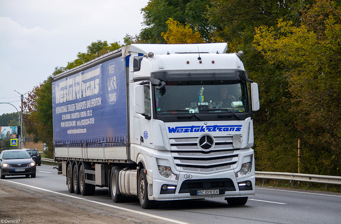 Львовская область, № ВС 0312 ЕХ — Mercedes-Benz Actros ('2011) 1848