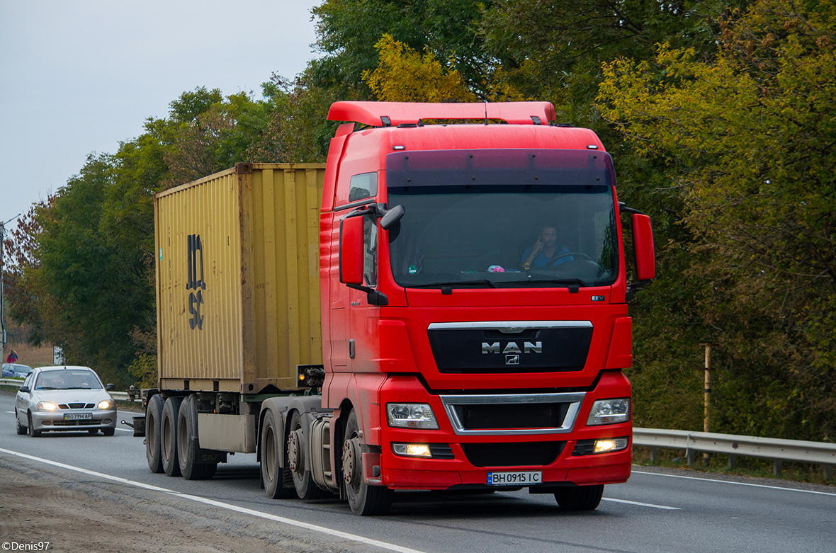 Одесская область, № ВН 0915 ІС — MAN TGX ('2007) 26.480