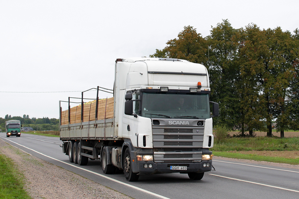 Литва, № GGH 402 — Scania ('1996) R124L