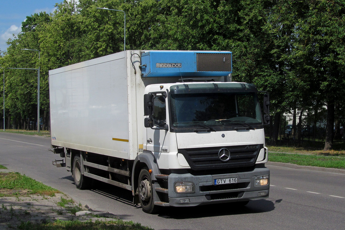 Литва, № GTV 616 — Mercedes-Benz Axor 1828