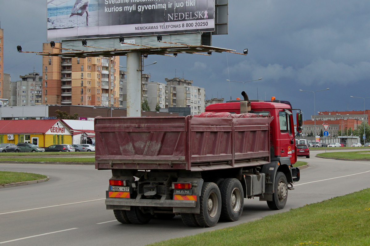 Литва, № HBK 437 — MAN F2000 26.403