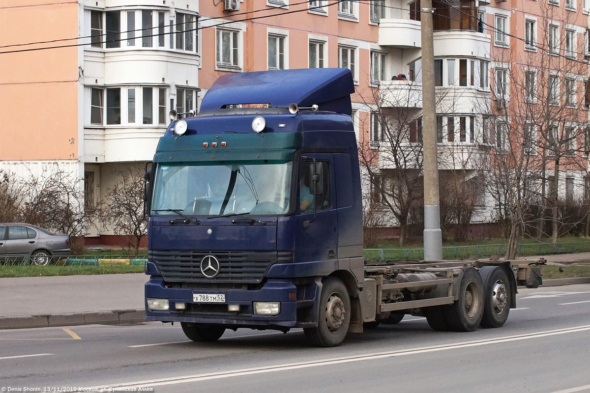 Калужская область, № Х 788 ТМ 52 — Mercedes-Benz Actros ('1997) 2540