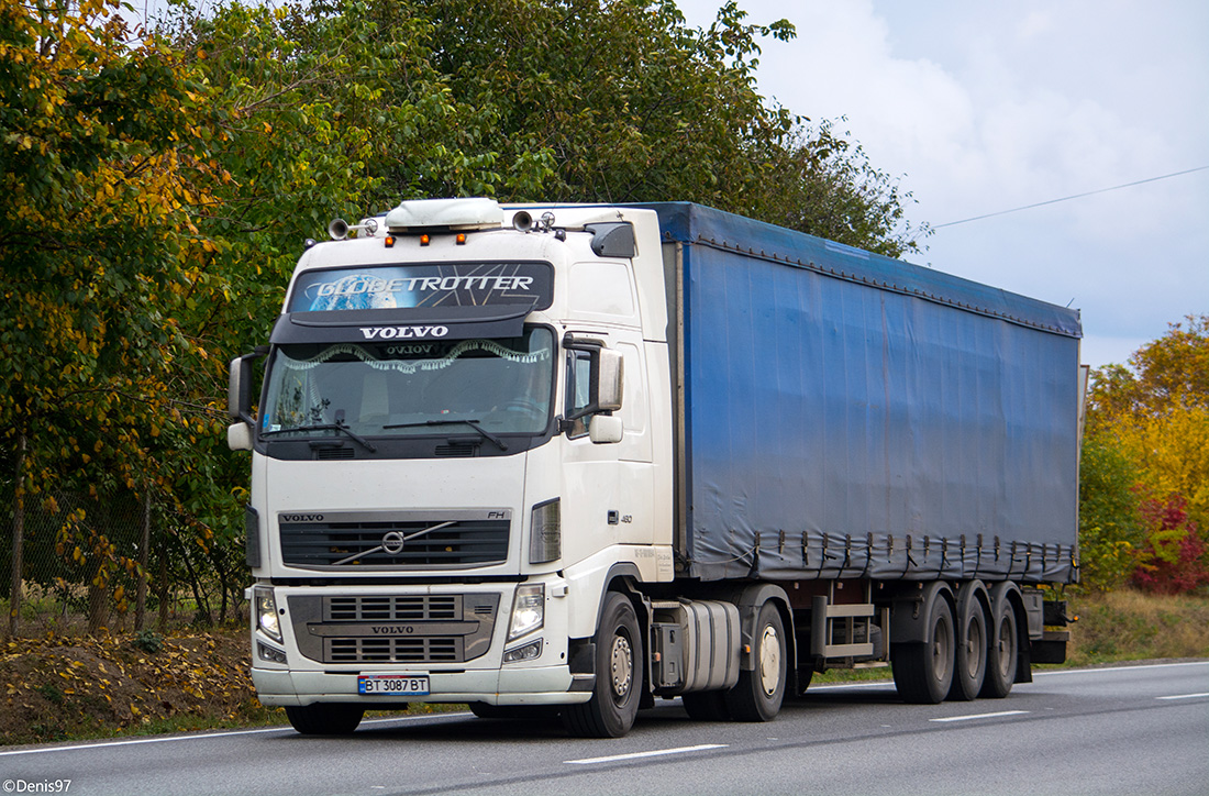 Херсонская область, № ВТ 3087 ВТ — Volvo ('2008) FH.460