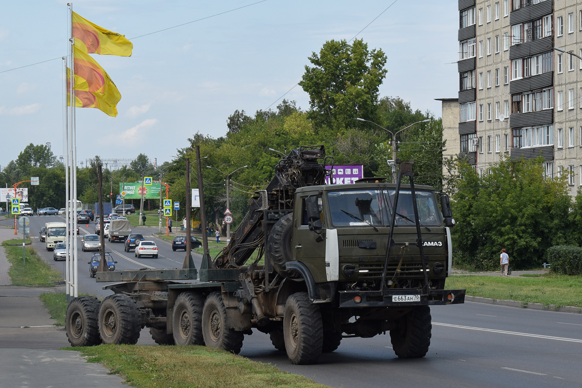 Алтайский край, № Е 663 АН 70 — КамАЗ-4310