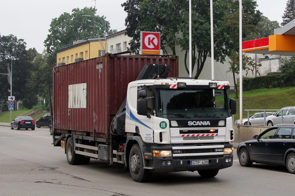 Литва, № GTP 430 — Scania ('1996) P114L