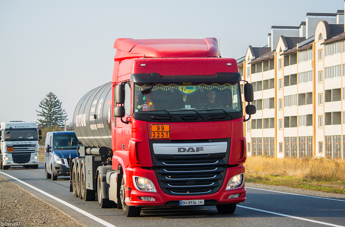 Одесская область, № ВН 8936 ІН — DAF XF Euro6 FT