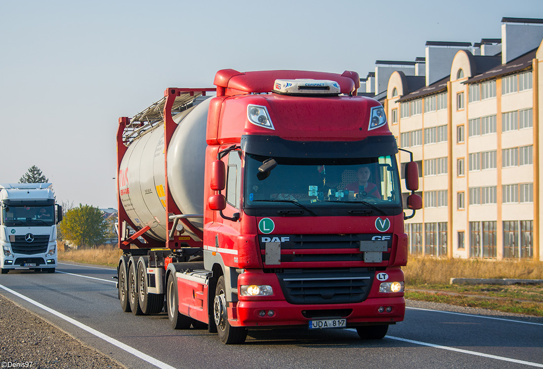 Литва, № JDA 817 — DAF CF85 FT