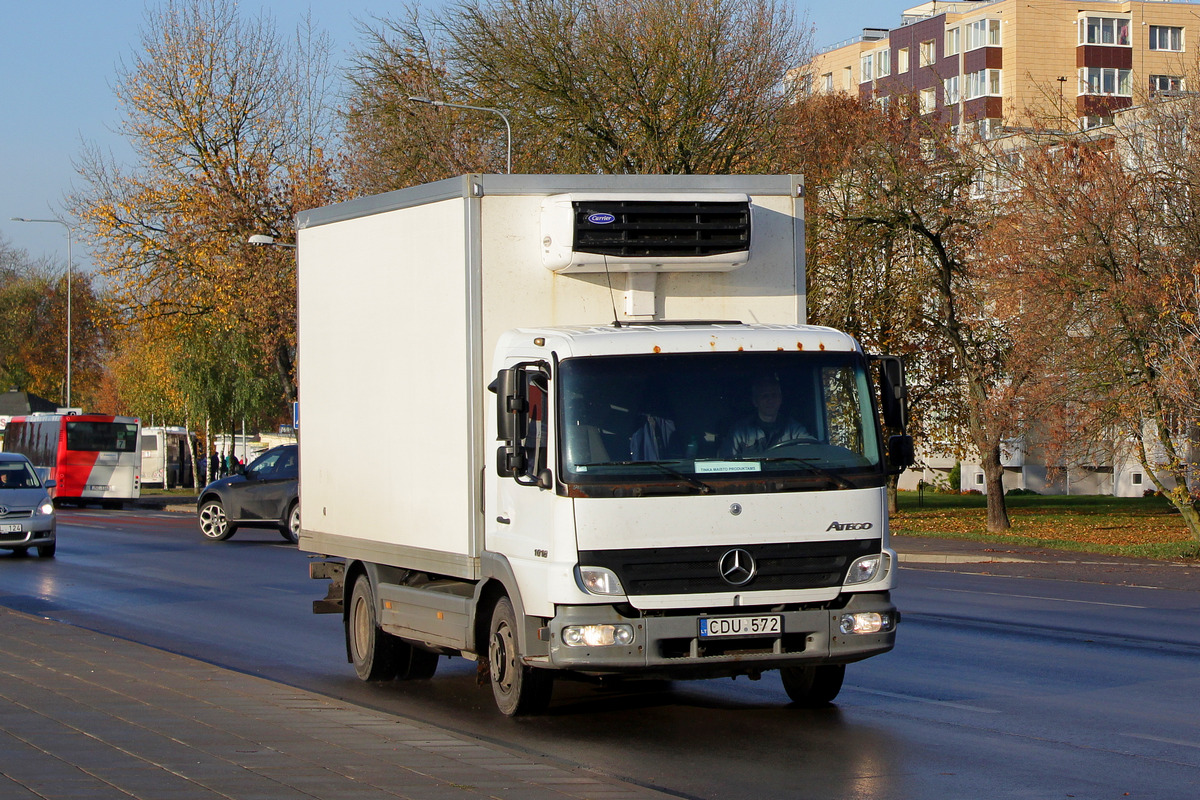 Литва, № CDU 572 — Mercedes-Benz Atego 1018