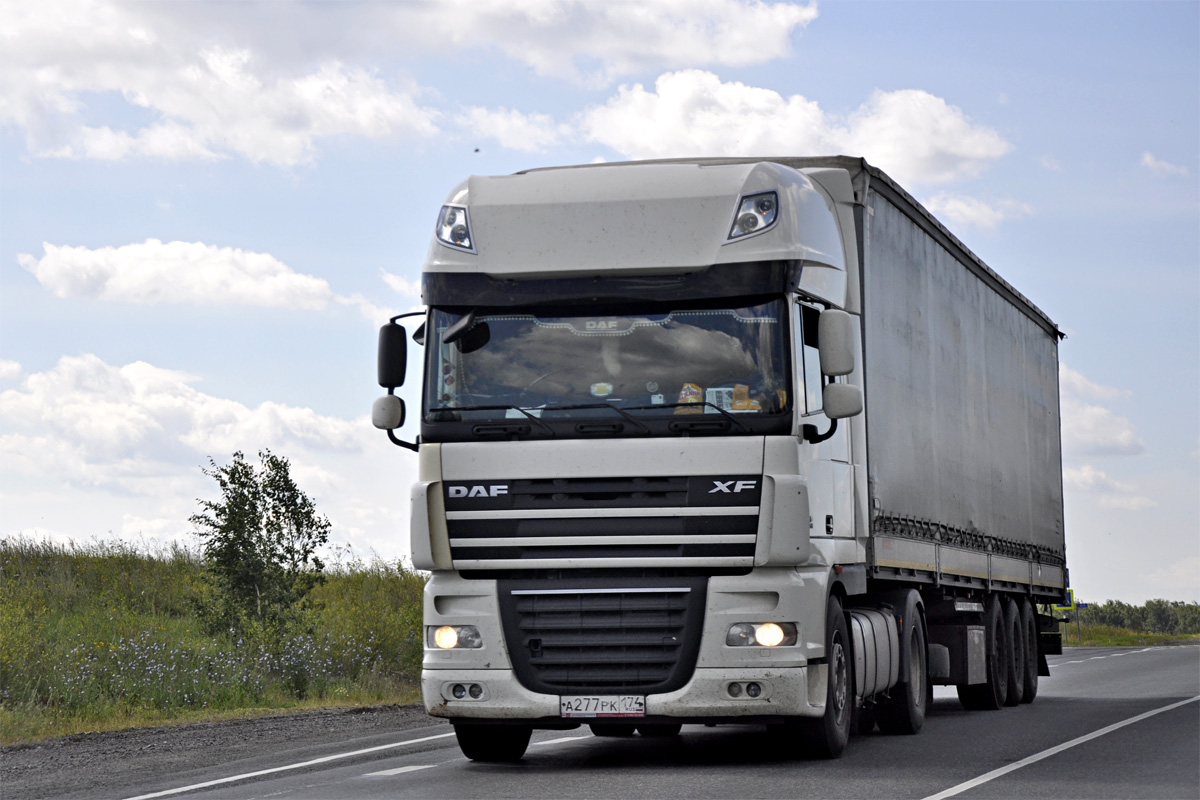 Челябинская область, № А 277 РК 174 — DAF XF105 FT