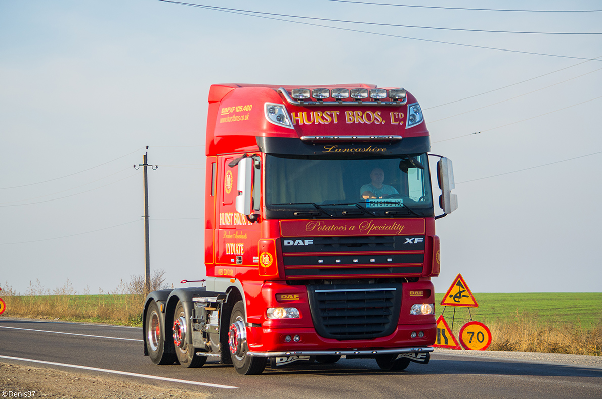 Одесская область, № ВН 6195 ІХ — DAF XF105 FTG