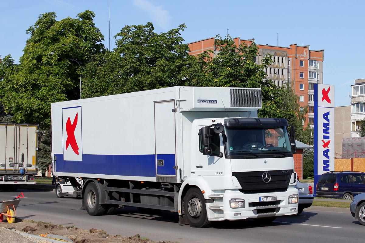 Литва, № KTF 100 — Mercedes-Benz Axor (общ.м)