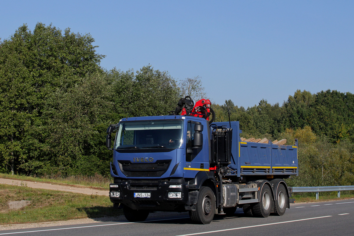 Литва, № JNS 134 — IVECO Trakker ('2013)