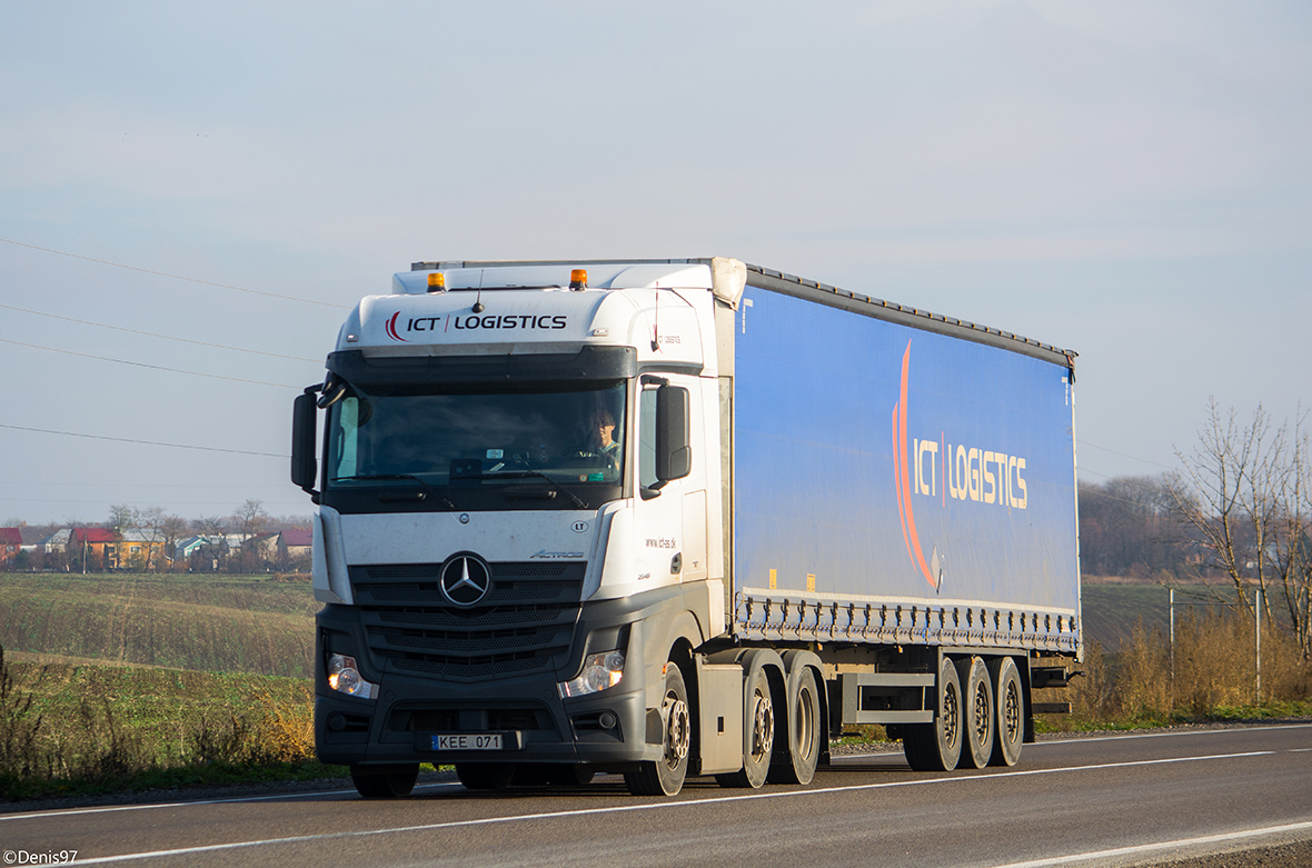 Литва, № KEE 071 — Mercedes-Benz Actros ('2011)