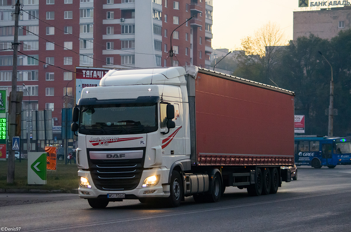 Польша, № WSI 12660 — DAF XF Euro6 FT