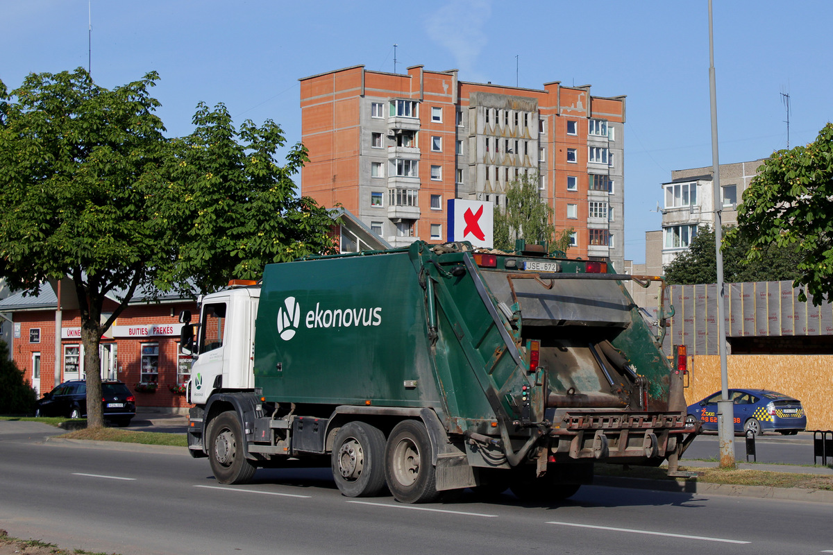 Литва, № JSE 672 — Scania ('2004) P310