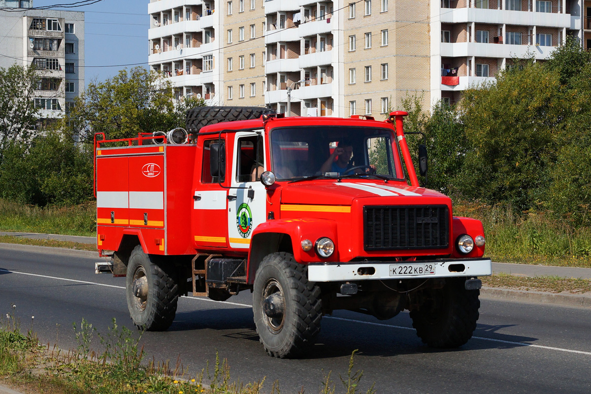 Архангельская область, № К 222 КВ 29 — ГАЗ-33081 «Садко»