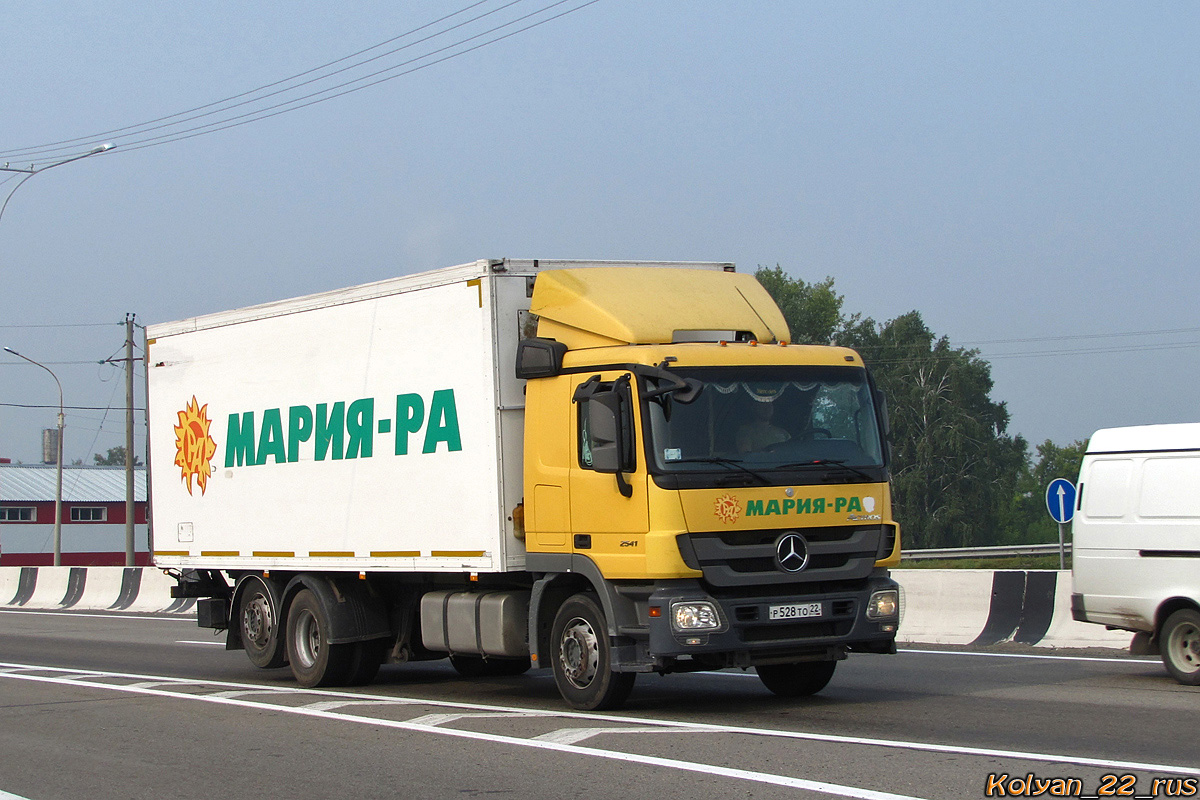 Алтайский край, № Р 528 ТО 22 — Mercedes-Benz Actros ('2009) 2541