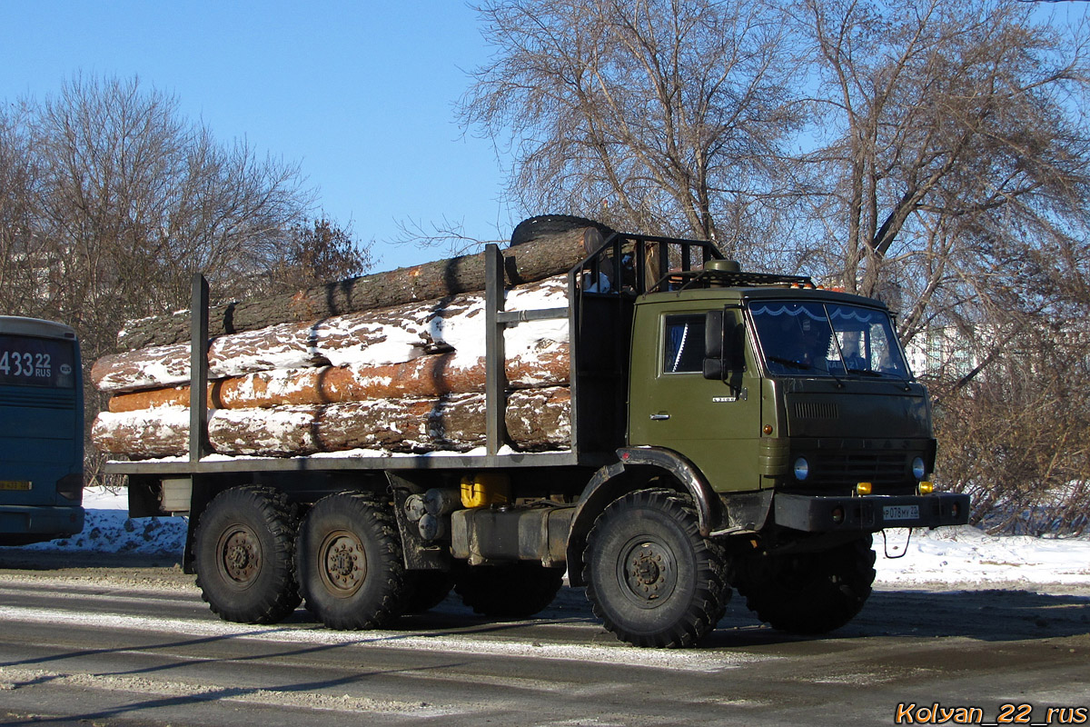 Алтайский край, № Р 078 МУ 22 — КамАЗ-4310