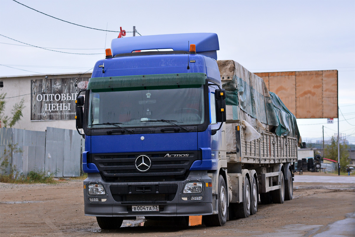 Саха (Якутия), № В 004 ТА 53 — Mercedes-Benz Actros ('2003) 2646