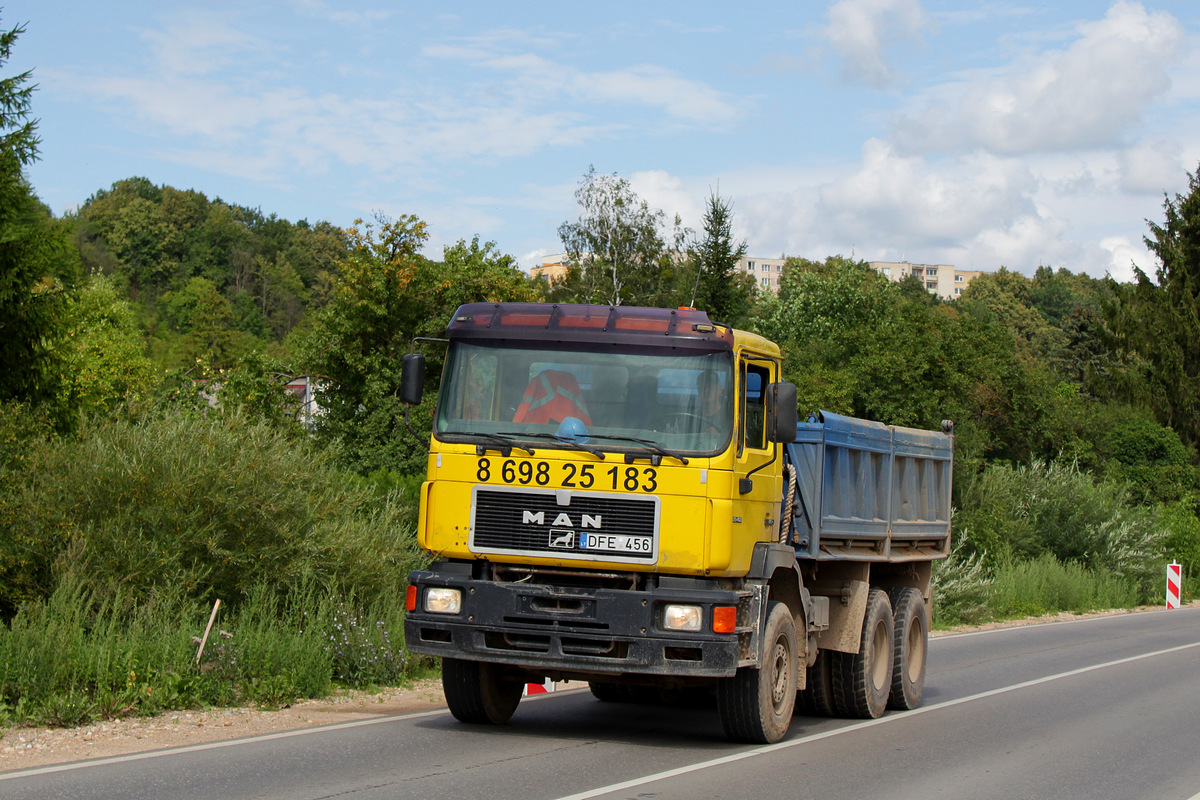 Литва, № DFE 456 — MAN F90 (общая модель)