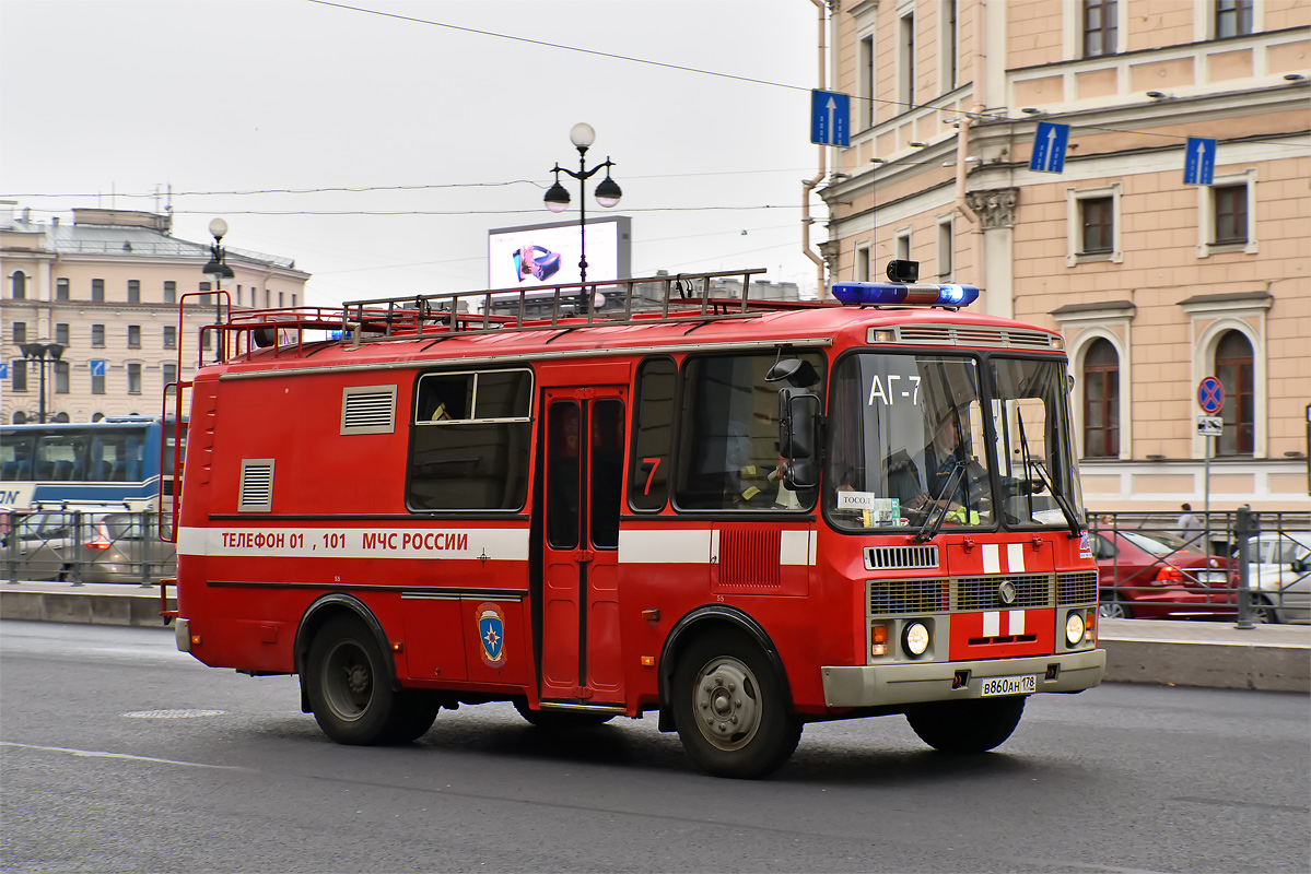 Санкт-Петербург, № В 860 АН 178 — ПАЗ-32053-20