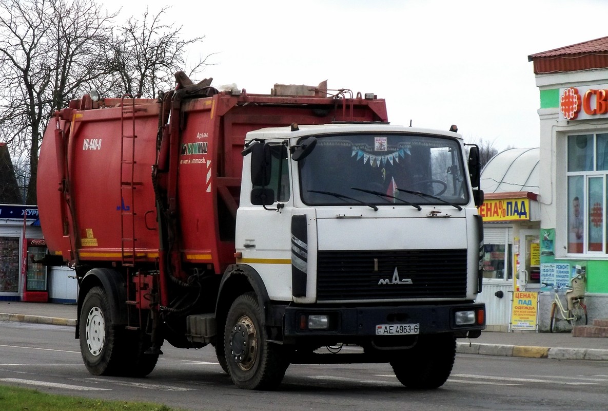 Могилёвская область, № АЕ 4963-6 — МАЗ-5337 (общая модель)