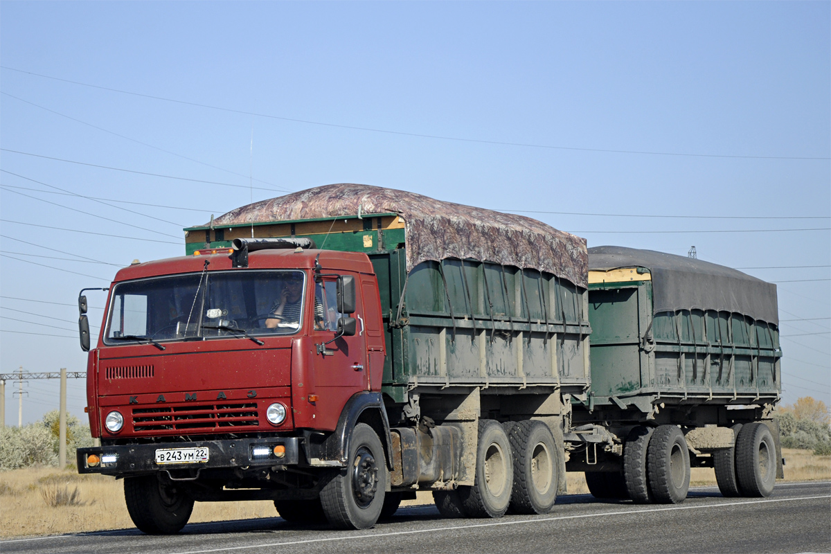 Алтайский край, № В 243 УМ 22 — КамАЗ-5320