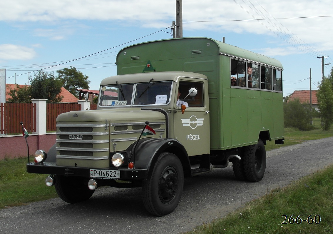 Венгрия, № P-04622 16 — Csepel D-420; Венгрия — X. Nemzetközi Ikarus, Csepel és Veteránjármű Találkozó, Folyás (2017)