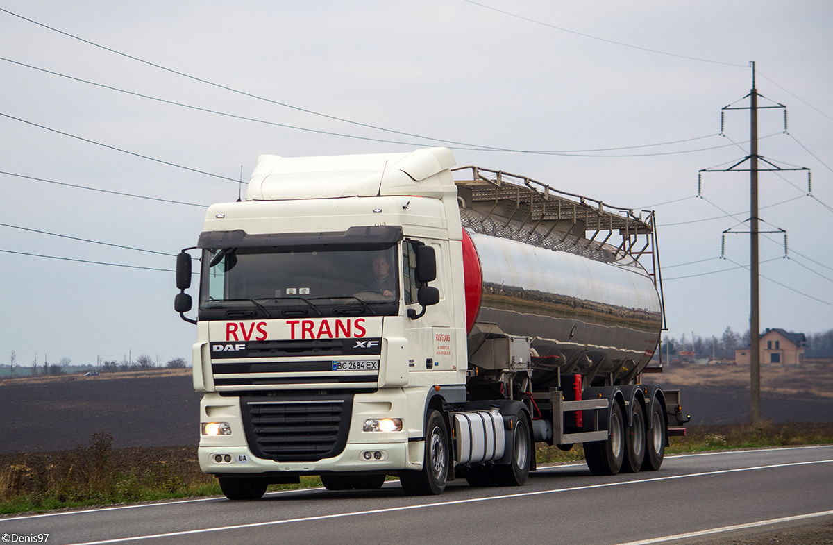 Львовская область, № ВС 2684 ЕХ — DAF XF105 FT