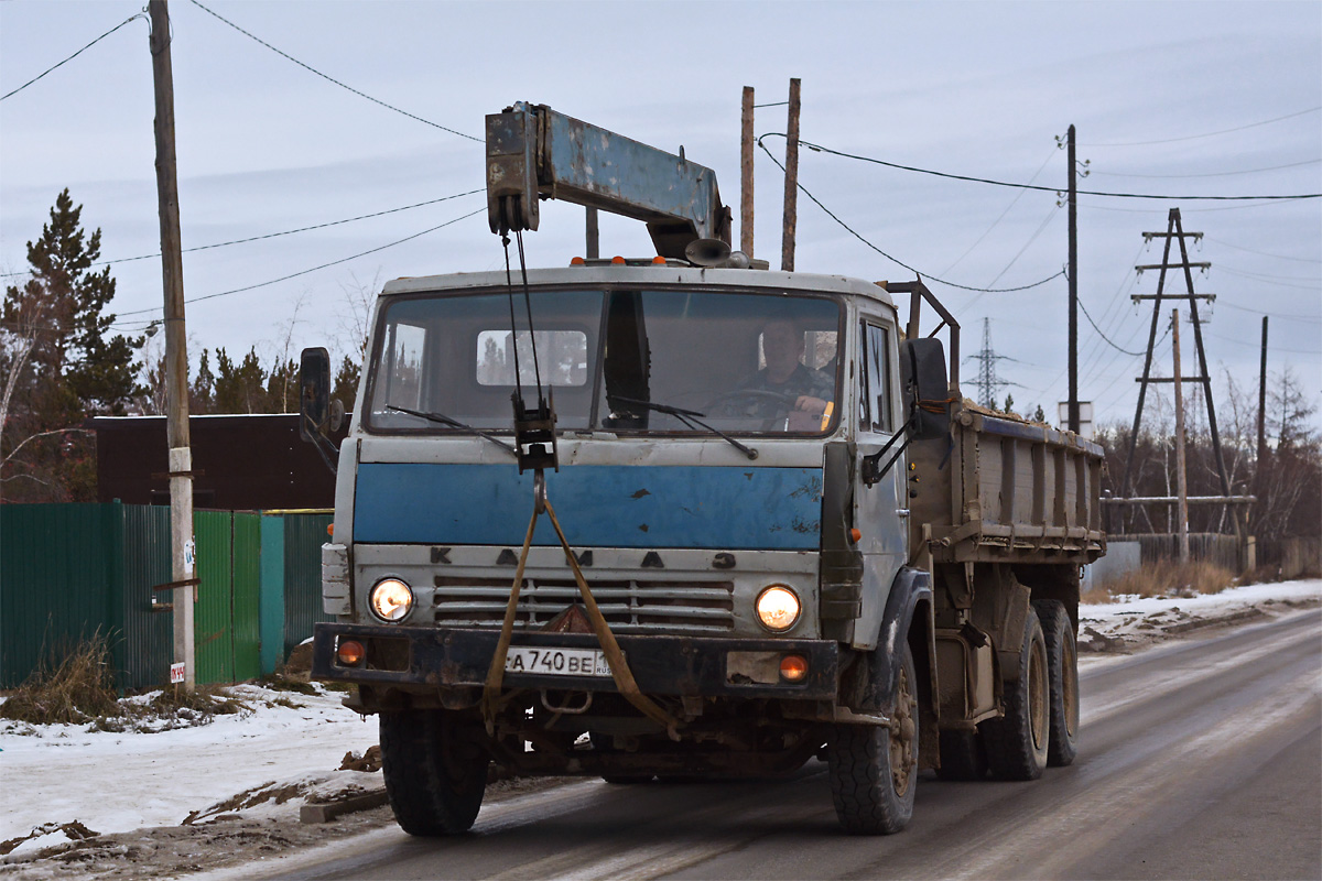 Саха (Якутия), № А 740 ВЕ 14 — КамАЗ-5320