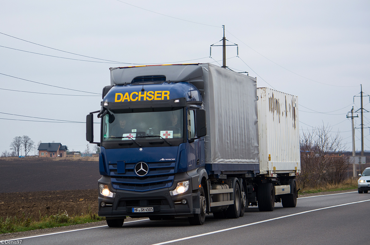 Германия, № HF-SH 4505 — Mercedes-Benz Actros ('2011) 2545