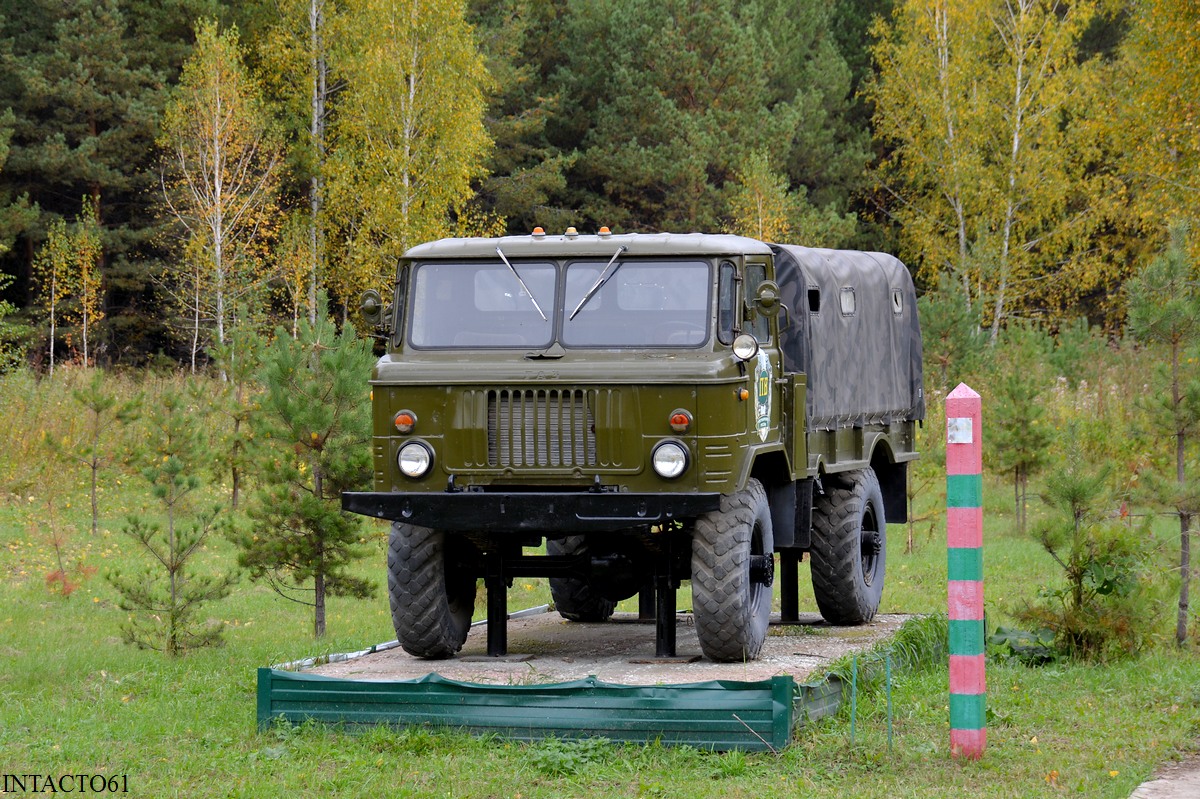 Омская область, № (55) Б/Н 0007 — ГАЗ-66 (общая модель); Омская область — Автомобили на постаментах; Техника на постаментах, памятники (Омская область)