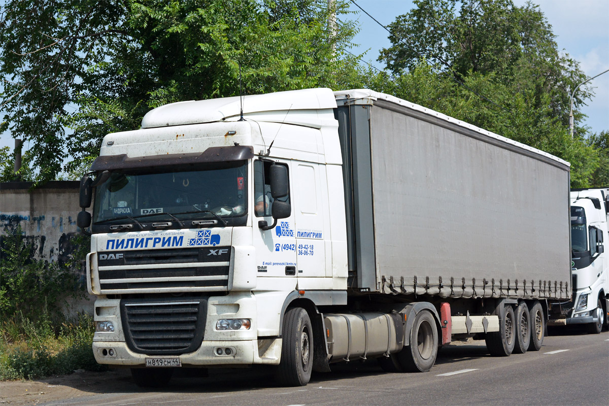 Костромская область, № Н 819 СМ 44 — DAF XF105 FT