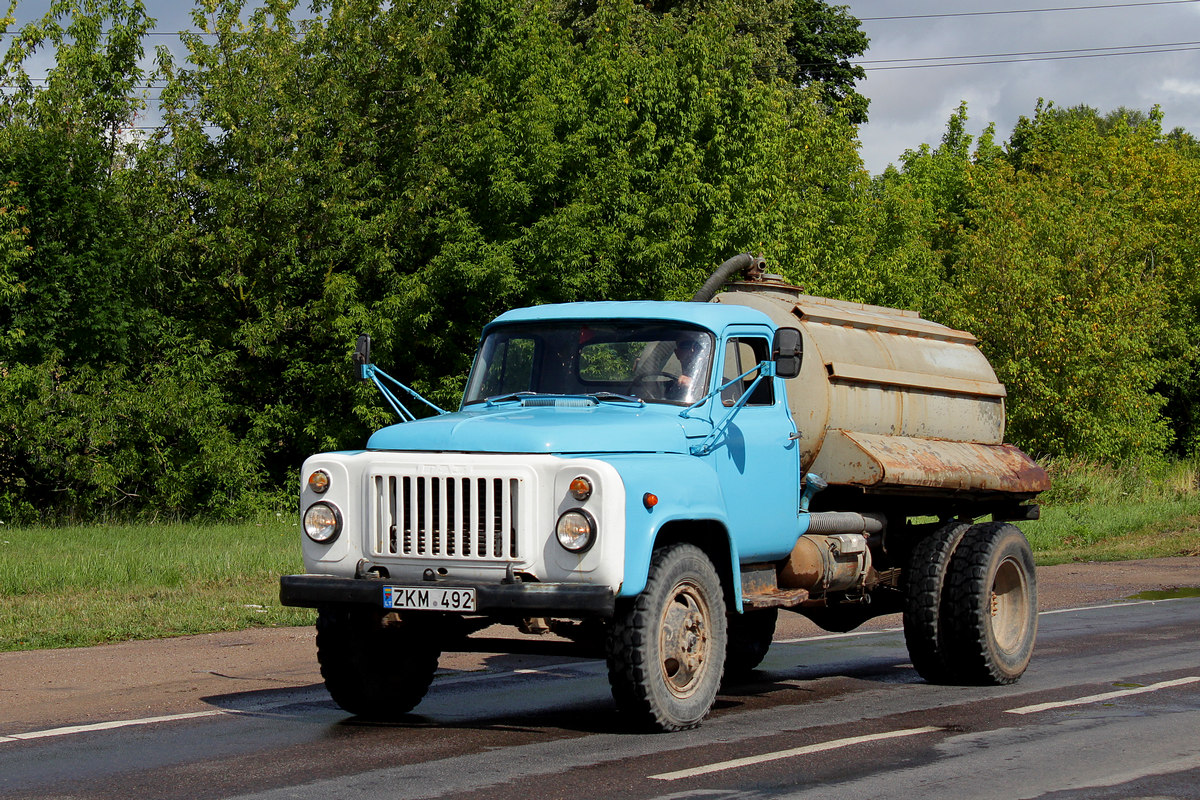 Литва, № ZKM 492 — ГАЗ-53-12