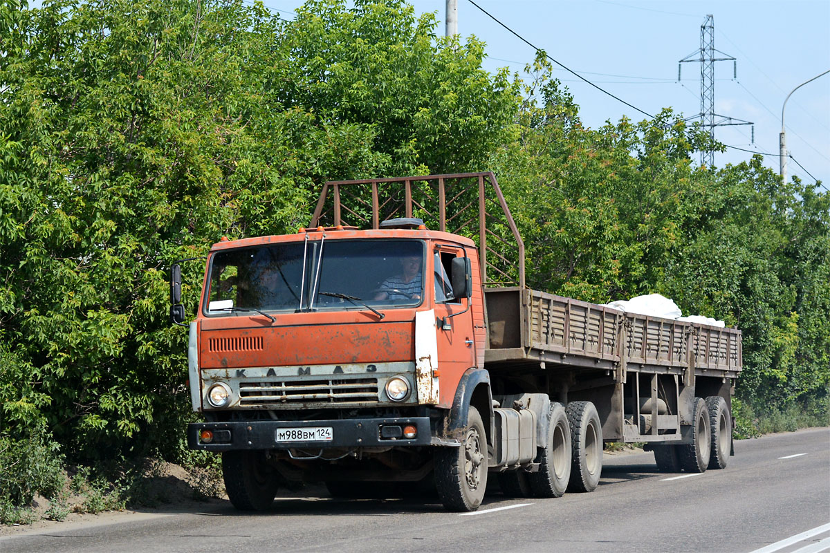 Красноярский край, № М 988 ВМ 124 — КамАЗ-5410