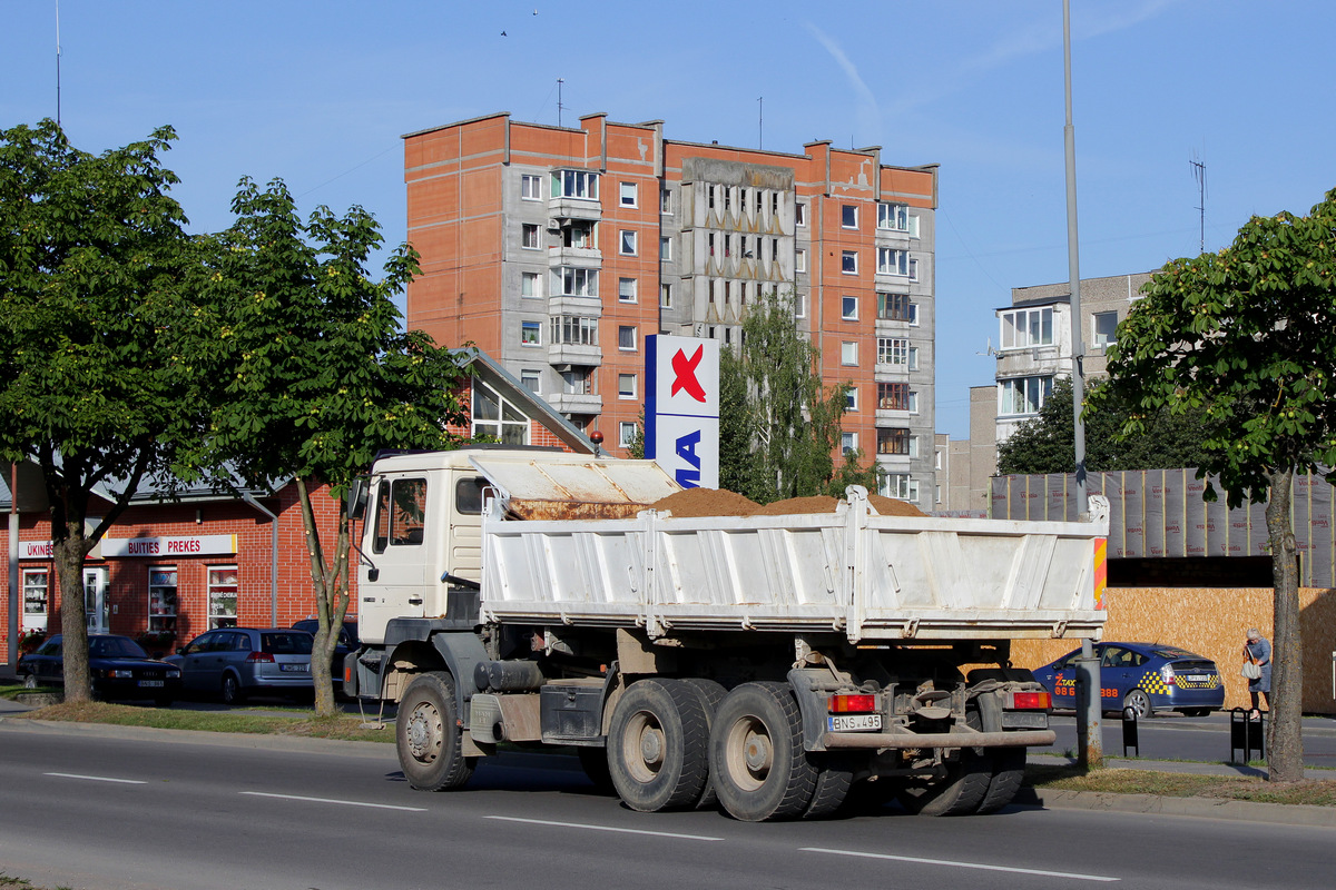 Литва, № BNS 495 — MAN F2000 27.xxx (общая)