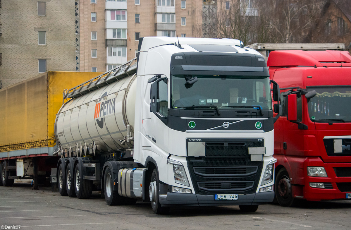 Литва, № LEV 745 — Volvo ('2012) FH.460