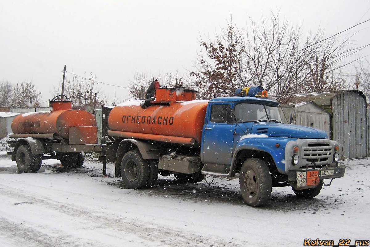 Алтайский край, № К 807 РУ 22 — ЗИЛ-130 (общая модель)