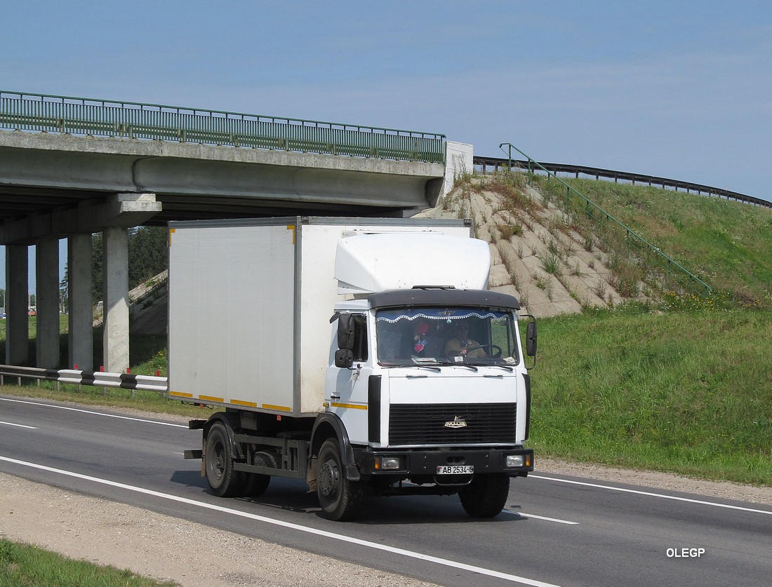 Могилёвская область, № АВ 2534-6 — МАЗ-5337 (общая модель)