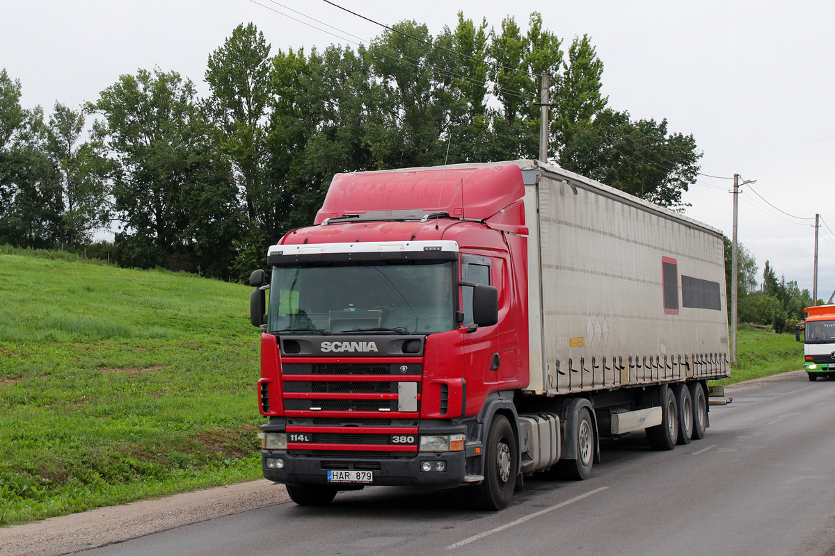 Литва, № HAR 879 — Scania ('1996) R114L