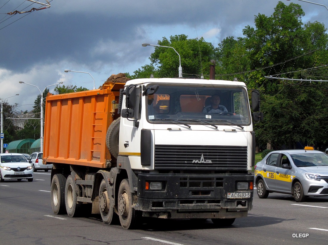 Минская область, № АС 6493-5 — МАЗ-6516 (общая модель)