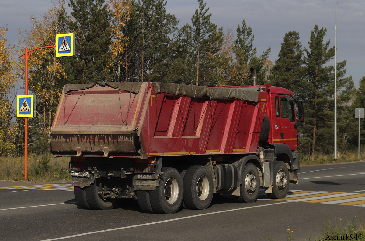 Красноярский край, № А 841 НТ 124 — MAN TGS ('2007) 41.400