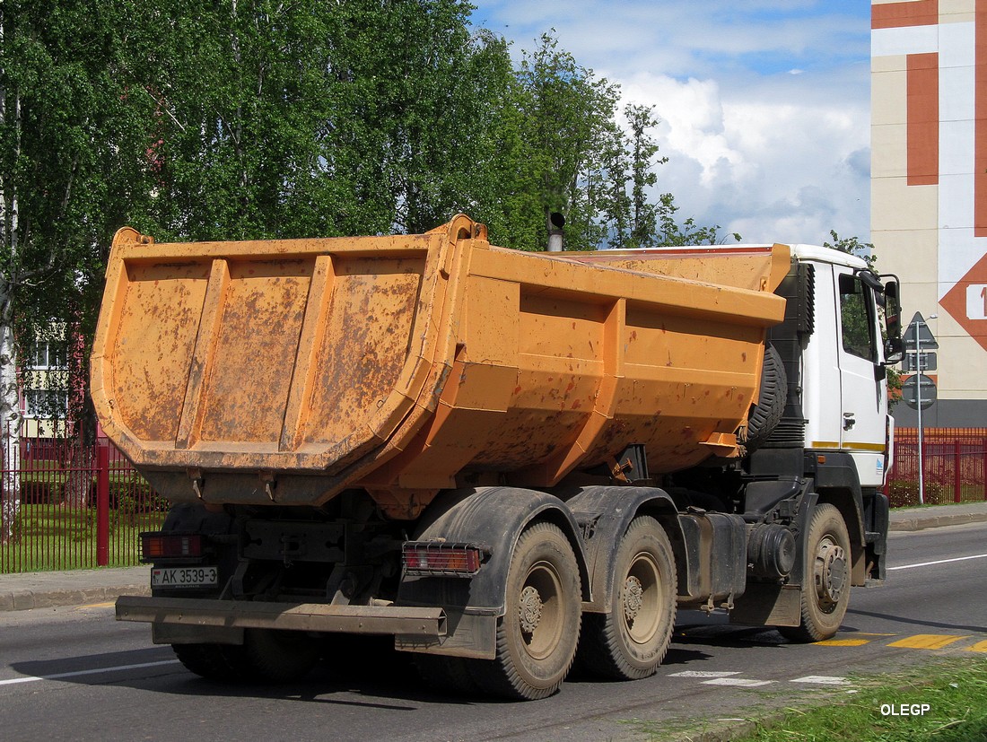 Гомельская область, № АК 3539-3 — МАЗ-6501 (общая модель)