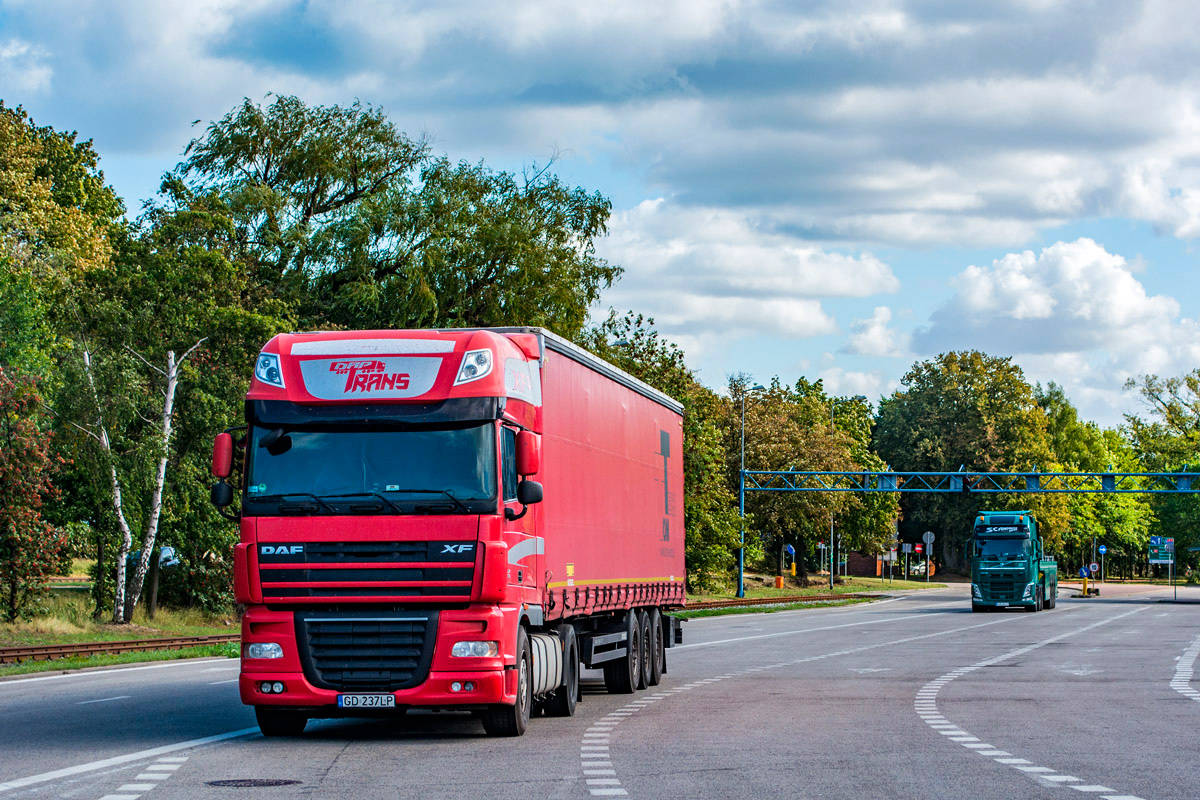 Польша, № GD 237LP — DAF XF105 FT