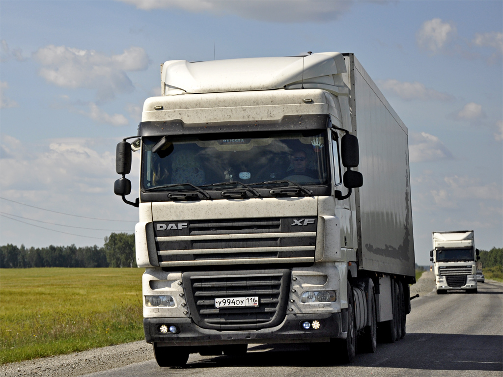 Татарстан, № У 994 ОУ 116 — DAF XF105 FT