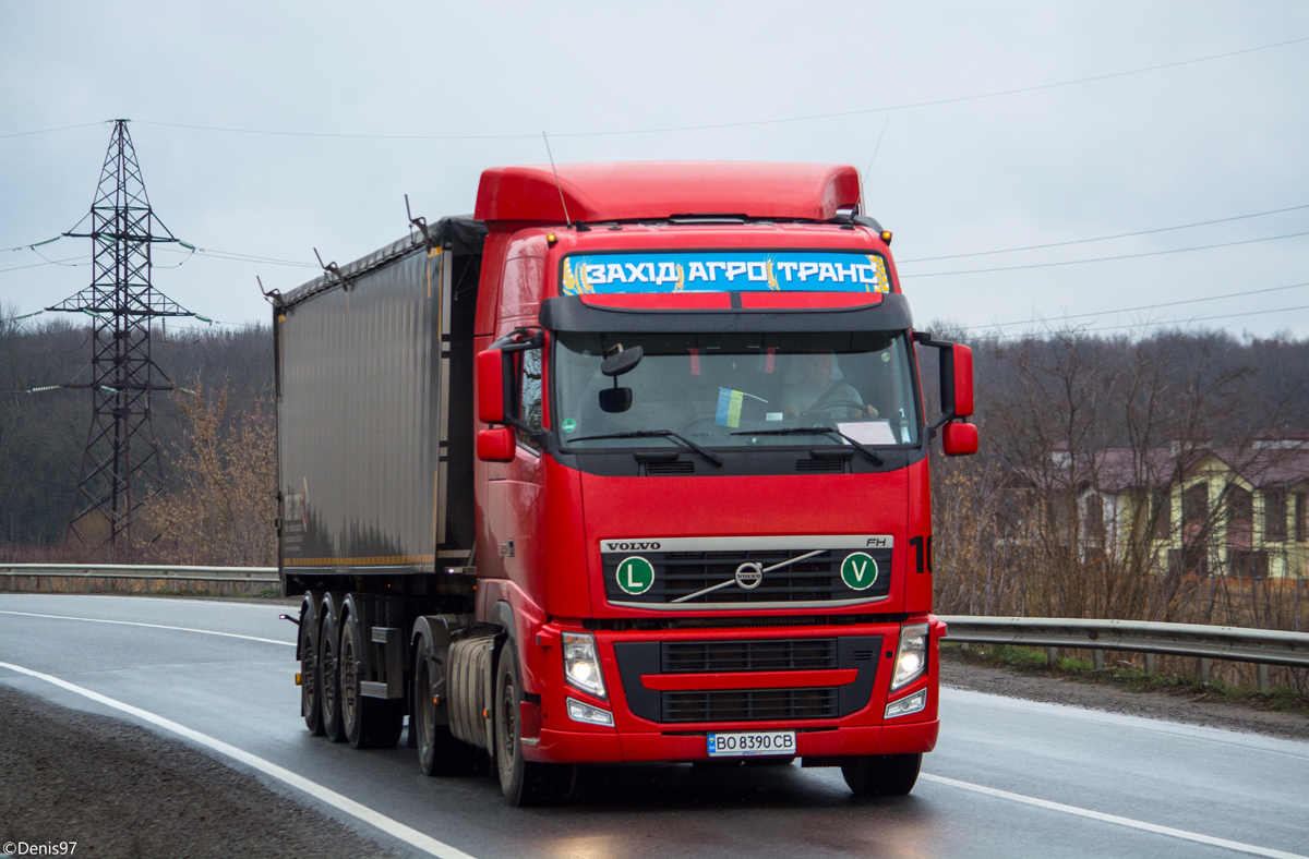 Тернопольская область, № ВО 8390 СВ — Volvo ('2008) FH.500