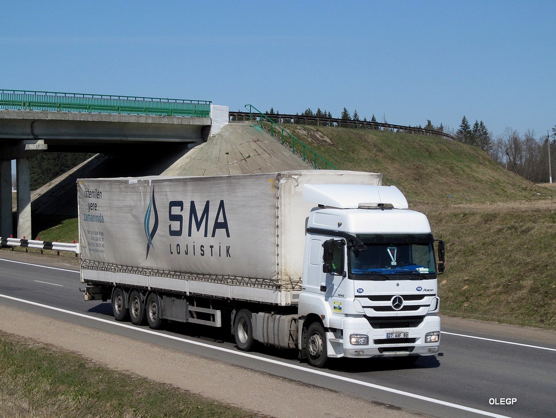 Турция, № 27 AAF 60 — Mercedes-Benz Axor 1840