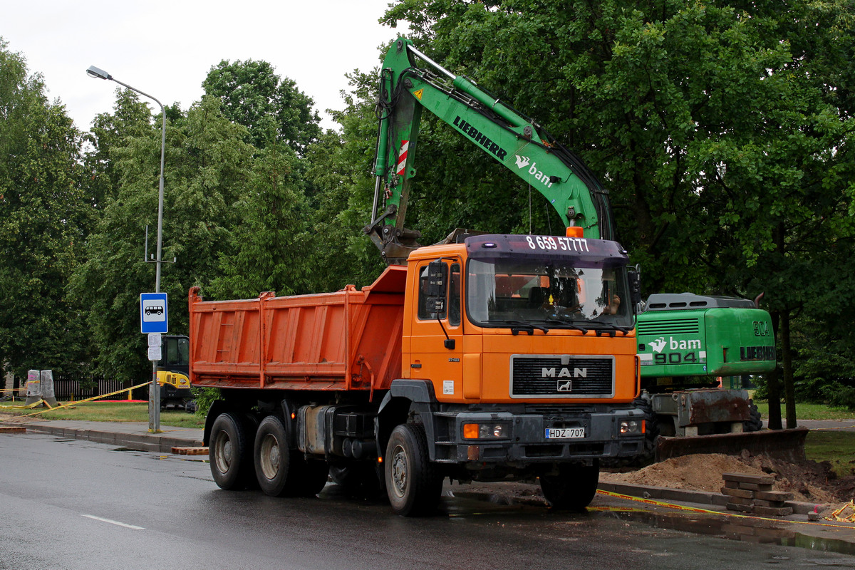 Литва, № HDZ 707 — MAN F2000 27.xxx (общая)